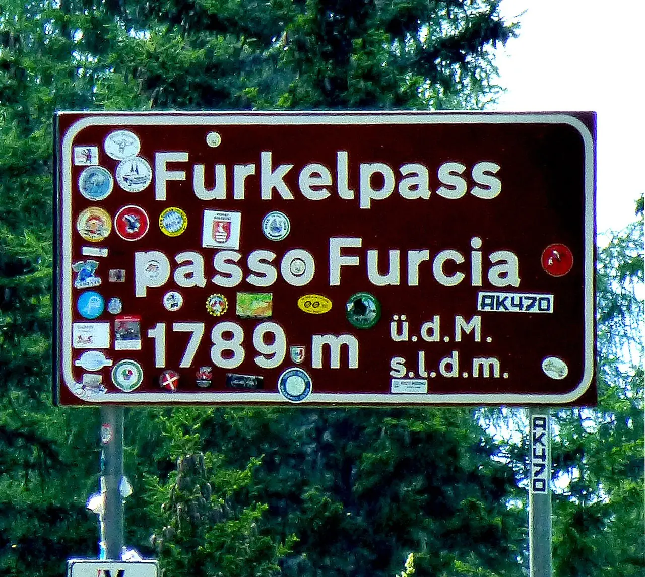 Am Weg: Furkelpass